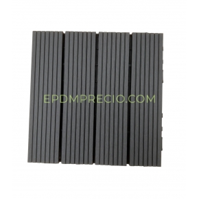 Baldosa WPC sistema click DARK 30x30