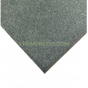 Loseta caucho maciza gimnasio 1000x1000x15mm verde